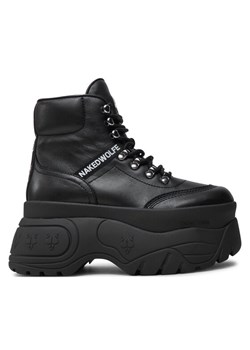 Naked Wolfe Botki Spike Czarny ze sklepu MODIVO w kategorii Botki - zdjęcie 182764976