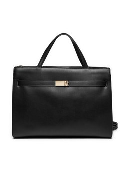 Tommy Hilfiger Torebka Th Heritage Workbag AW0AW16910 Czarny ze sklepu MODIVO w kategorii Torebki damskie - zdjęcie 182764985