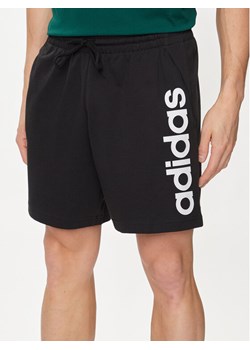 adidas Szorty sportowe AEROREADY Essentials Single Jersey Linear Logo Shorts IC0062 Czarny Regular Fit ze sklepu MODIVO w kategorii Spodenki męskie - zdjęcie 182765098