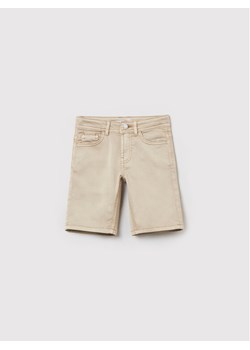 OVS Szorty jeansowe 1492812 Beżowy Regular Fit ze sklepu MODIVO w kategorii Spodenki chłopięce - zdjęcie 182765109