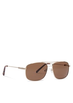 Guess Okulary przeciwsłoneczne GF0205 32E Złoty ze sklepu MODIVO w kategorii Okulary przeciwsłoneczne damskie - zdjęcie 182765149
