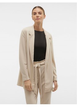 Vero Moda Marynarka Liva 10294482 Beżowy Regular Fit ze sklepu MODIVO w kategorii Marynarki damskie - zdjęcie 182765179