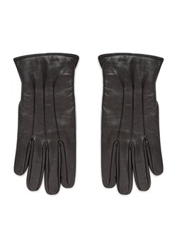 Jack&Jones Rękawiczki Męskie Jacmontana Leather Gloves Noos 12125090 Czarny ze sklepu MODIVO w kategorii Rękawiczki męskie - zdjęcie 182765189