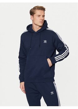 adidas Bluza adicolor Classics 3-Stripes IL2489 Granatowy Regular Fit ze sklepu MODIVO w kategorii Bluzy męskie - zdjęcie 182765255