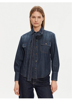 Marella Koszula jeansowa Nizere 2513111124 Granatowy Regular Fit ze sklepu MODIVO w kategorii Koszule damskie - zdjęcie 182765457