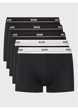 Boss Komplet 5 par bokserek Essential 50475275 Czarny ze sklepu MODIVO w kategorii Majtki męskie - zdjęcie 182765468