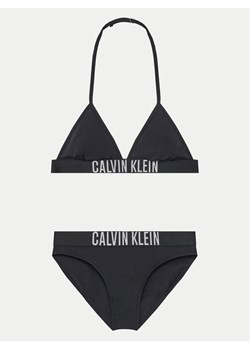 Calvin Klein Swimwear Strój kąpielowy KY0KY00090 Czarny ze sklepu MODIVO w kategorii Stroje kąpielowe - zdjęcie 182765677