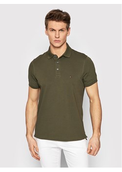 Tommy Hilfiger Polo 1985 MW0MW17771 Zielony Slim Fit ze sklepu MODIVO w kategorii T-shirty męskie - zdjęcie 182765708
