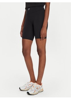 Fila Kolarki Rakanda FAW0340 Czarny Slim Fit ze sklepu MODIVO w kategorii Szorty - zdjęcie 182765725