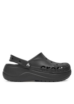 Crocs Klapki BAYA PLATFORM CLOG 208186-001 Czarny ze sklepu MODIVO w kategorii Klapki męskie - zdjęcie 182765835