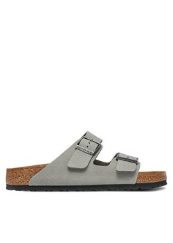 Birkenstock Klapki Arizona Lenb 1020752 Szary ze sklepu MODIVO w kategorii Klapki męskie - zdjęcie 182765839