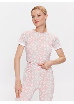 Guess T-Shirt V3GP08 KBP41 Różowy Regular Fit ze sklepu MODIVO w kategorii Bluzki damskie - zdjęcie 182765845