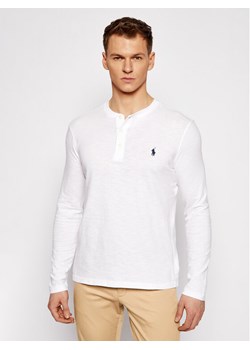 Polo Ralph Lauren Longsleeve Lsl 710790058002 Biały Regular Fit ze sklepu MODIVO w kategorii T-shirty męskie - zdjęcie 182765886