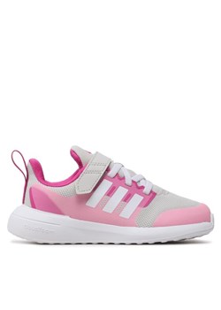 adidas Sneakersy Fortarun 2.0 Cloudfoam Sport Running Elastic Lace Top Strap Shoes HR0281 Szary ze sklepu MODIVO w kategorii Buty sportowe dziecięce - zdjęcie 182765996
