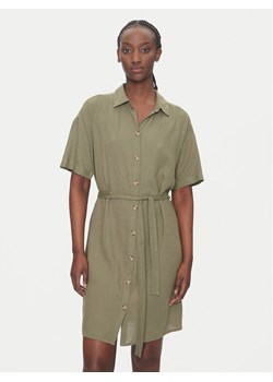 Vero Moda Sukienka koszulowa Thea 10333791 Zielony Loose Fit ze sklepu MODIVO w kategorii Sukienki - zdjęcie 182766055