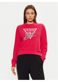 Guess Bluza W5RQ04 KB683 Czerwony Regular Fit - id: 0000304597626 - marki Guess - 182766128 Guess Bluza W5RQ04 KB683 Czerwony Regular Fit ze sklepu MODIVO w kategorii Bluzy damskie - zdjęcie 182766128