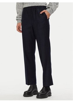 Weekend Max Mara Spodnie materiałowe Hateley 2425136052 Granatowy Regular Fit ze sklepu MODIVO w kategorii Spodnie damskie - zdjęcie 182766148