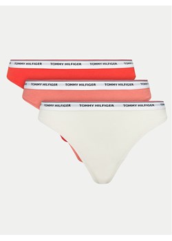 Tommy Hilfiger Komplet 3 par stringów UW0UW04894 Kolorowy ze sklepu MODIVO w kategorii Majtki damskie - zdjęcie 182766185