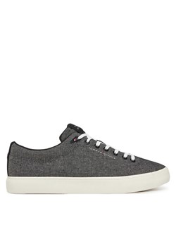 Tommy Hilfiger Tenisówki Th Hi Vulc Low Core Chambray FM0FM05389 Szary ze sklepu MODIVO w kategorii Trampki męskie - zdjęcie 182766265