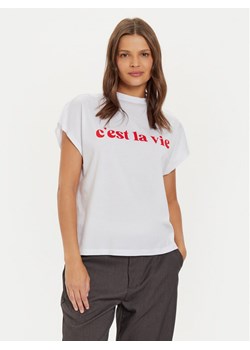 Noisy May T-Shirt 27030827 Biały Oversize - id: 0000304736285 - marki Noisy May - 182766289 Noisy May T-Shirt 27030827 Biały Oversize ze sklepu MODIVO w kategorii Bluzki damskie - zdjęcie 182766289