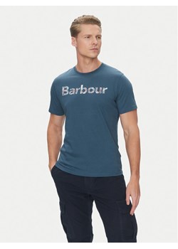 Barbour T-Shirt Devon MTS1391BU18 Granatowy Regular Fit ze sklepu MODIVO w kategorii T-shirty męskie - zdjęcie 182766308