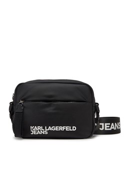 Karl Lagerfeld Jeans Torebka A1W30232 Czarny ze sklepu MODIVO w kategorii Listonoszki - zdjęcie 182766419