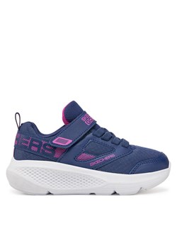 Skechers Sneakersy GOrun Elevate 303932L/NVY Granatowy ze sklepu MODIVO w kategorii Buty sportowe dziecięce - zdjęcie 182766469