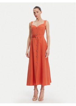 Liu Jo Sukienka letnia WA5312 T4818 Pomarańczowy Regular Fit ze sklepu MODIVO w kategorii Sukienki - zdjęcie 182766619