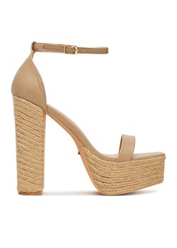 DeeZee Espadryle GLDNAZ-1 Beżowy ze sklepu MODIVO w kategorii Espadryle damskie - zdjęcie 182766689