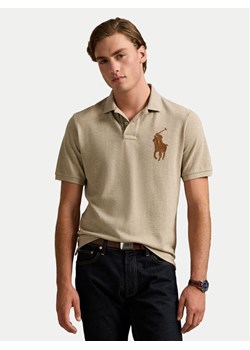Polo Ralph Lauren Polo 710958776002 Beżowy Regular Fit ze sklepu MODIVO w kategorii T-shirty męskie - zdjęcie 182766708