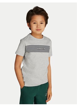 Tommy Hilfiger T-Shirt KB0KB09464 Szary Regular Fit ze sklepu MODIVO w kategorii T-shirty chłopięce - zdjęcie 182766779