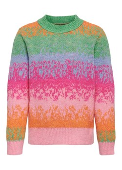 Kids ONLY Sweter 15302311 Kolorowy Regular Fit ze sklepu MODIVO w kategorii Swetry dziewczęce - zdjęcie 182766895