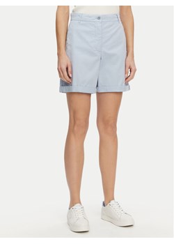 Tommy Hilfiger Szorty materiałowe WW0WW42457 Błękitny Regular Fit ze sklepu MODIVO w kategorii Szorty - zdjęcie 182766908