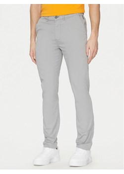 Napapijri Chinosy M-Puyo NP0A4H98 Szary Slim Fit ze sklepu MODIVO w kategorii Spodnie męskie - zdjęcie 182766918