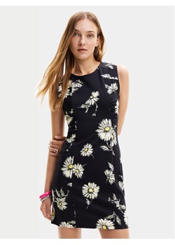 Desigual Sukienka letnia Lorena 24SWVK18 Czarny Regular Fit ze sklepu MODIVO w kategorii Sukienki - zdjęcie 182767168