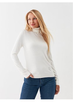 Liu Jo Golf WF3126 MA18F Écru Regular Fit ze sklepu MODIVO w kategorii Swetry damskie - zdjęcie 182767208