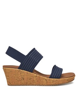 Skechers Sandały Beverlee-Sheer Luck 119571/NVY Granatowy ze sklepu MODIVO w kategorii Sandały damskie - zdjęcie 182767228