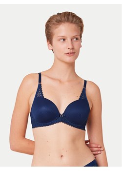 Triumph Biustonosz z fiszbiną Aura Spotlight 10216459 Niebieski ze sklepu MODIVO w kategorii Biustonosze - zdjęcie 182767305