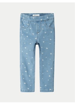NAME IT Legginsy 13218347 Niebieski Slim Fit ze sklepu MODIVO w kategorii Spodnie dziewczęce - zdjęcie 182767319