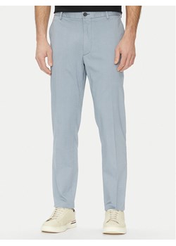 BOSS Spodnie materiałowe H-Kane 50540906 Błękitny Regular Fit ze sklepu MODIVO w kategorii Spodnie męskie - zdjęcie 182767377