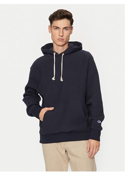 Champion Bluza 220705 Granatowy Relaxed Fit ze sklepu MODIVO w kategorii Bluzy męskie - zdjęcie 182767408