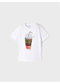 Mayoral T-Shirt 3014 Biały Regular Fit ze sklepu MODIVO w kategorii T-shirty chłopięce - zdjęcie 182767436