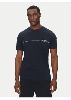 Hechter Paris T-Shirt 75008 151919 Granatowy Regular Fit ze sklepu MODIVO w kategorii T-shirty męskie - zdjęcie 182767467