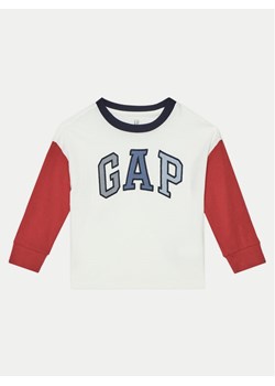 Gap Bluzka 598355-01 Biały Regular Fit ze sklepu MODIVO w kategorii Bluzki dziewczęce - zdjęcie 182767558