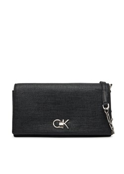 Calvin Klein Torebka Ck Mini Chain Bag_Tex K60K613180 Czarny ze sklepu MODIVO w kategorii Kopertówki - zdjęcie 182767569