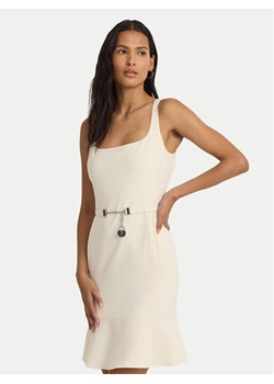 Lauren Ralph Lauren Sukienka letnia 250933462003 Écru Slim Fit ze sklepu MODIVO w kategorii Sukienki - zdjęcie 182767577