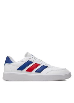 adidas Sneakersy Courtblock IF4032 Biały ze sklepu MODIVO w kategorii Buty sportowe męskie - zdjęcie 182767605