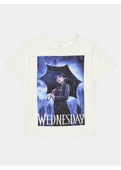 NAME IT T-Shirt 13228850 Biały Boxy Fit - id: 0000303523886 - marki Name It - 182767608 NAME IT T-Shirt 13228850 Biały Boxy Fit ze sklepu MODIVO w kategorii Bluzki dziewczęce - zdjęcie 182767608