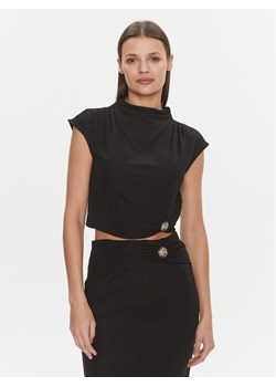Guess Bluzka W4RP40 KAQL2 Czarny Slim Fit ze sklepu MODIVO w kategorii Bluzki damskie - zdjęcie 182767717