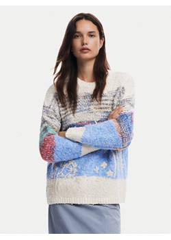 Desigual Sweter Sudbury 24WWJF59 Kolorowy Loose Fit ze sklepu MODIVO w kategorii Swetry damskie - zdjęcie 182767769